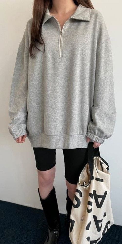 QUEENS MADE - Korean Children Fashion - #Kfashion4kids - Collar Banding Sweatshirt - 3