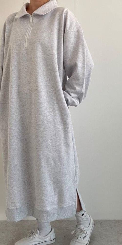QUEENS MADE - Korean Children Fashion - #Kfashion4kids - Colalr Long One-piece
