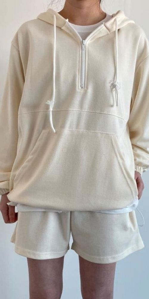 QUEENS MADE - Korean Children Fashion - #Kfashion4kids - Cotton Anorak Bottom Set - 2