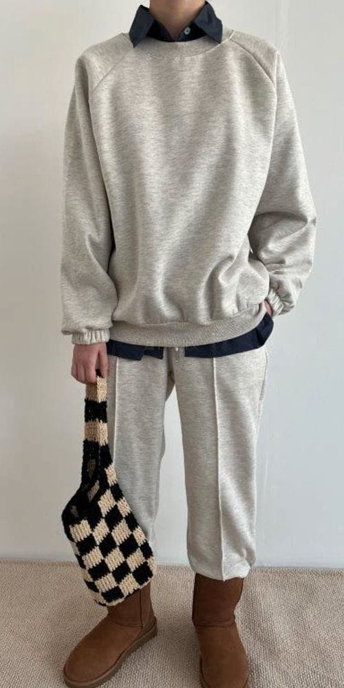 QUEENS MADE - Korean Children Fashion - #Kfashion4kids - Raglan Pintuck Jogger Pants - 3