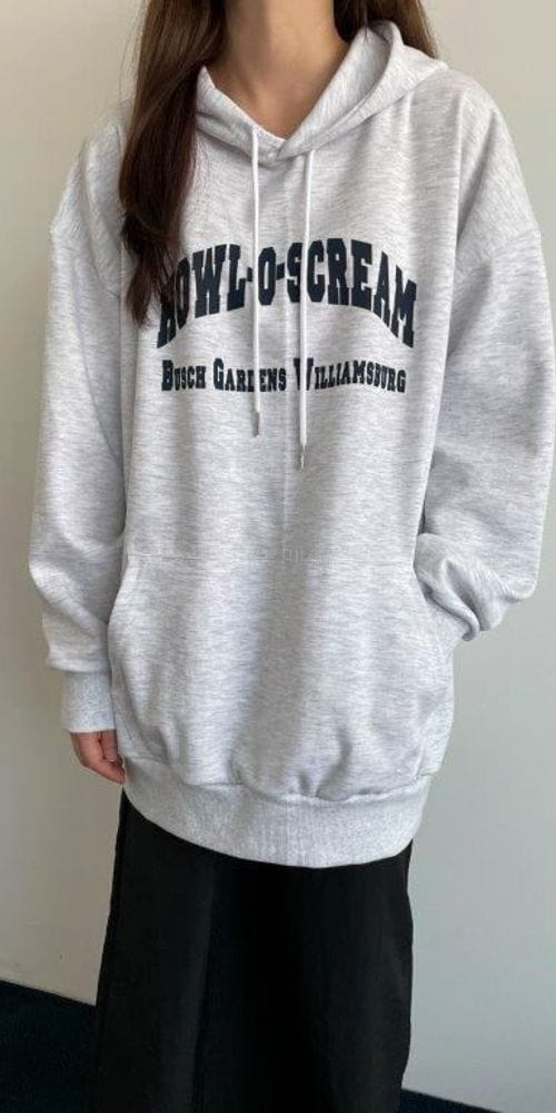 QUEENS MADE - Korean Children Fashion - #Kfashion4kids - Scream Fleece Hoody