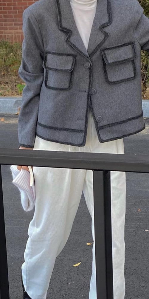 RAINDROP - Korean Children Fashion - #Kfashion4kids - Jenny Wool Jacket - 4