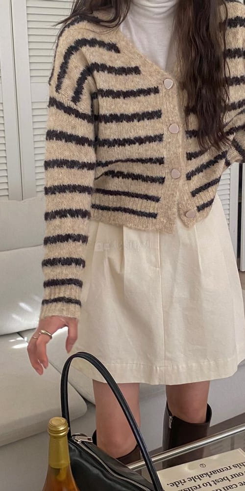 RAINDROP - Korean Children Fashion - #Kfashion4kids - Mood Stripes Tee - 2