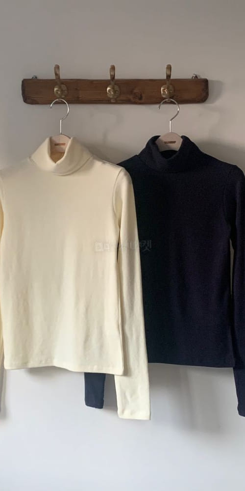 RAINDROP - Korean Children Fashion - #Kfashion4kids - Slit Turtleneck Tee - 2