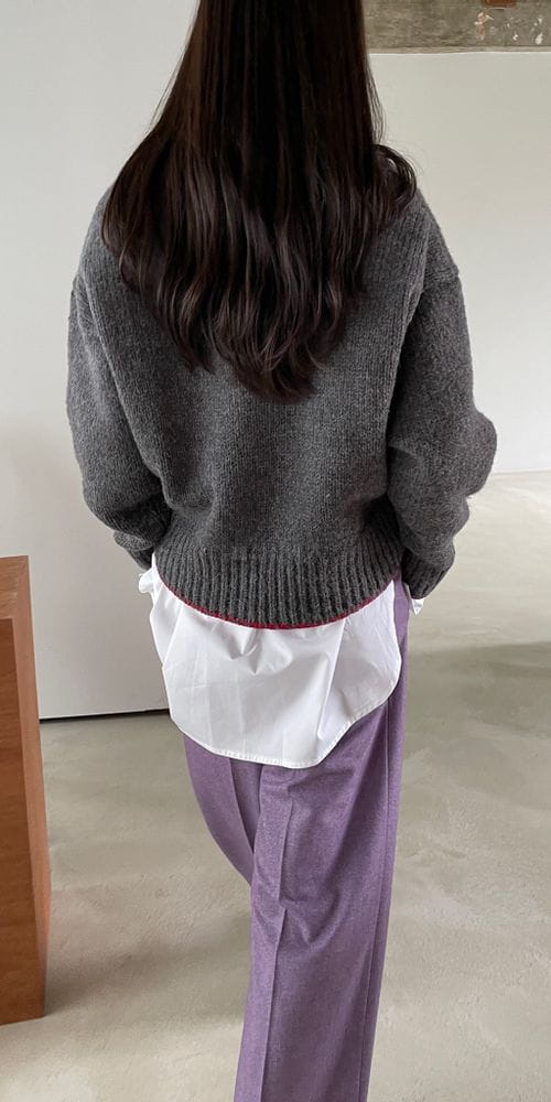 RAVI - Korean Children Fashion - #Kfashion4kids - Butter Knit Tee