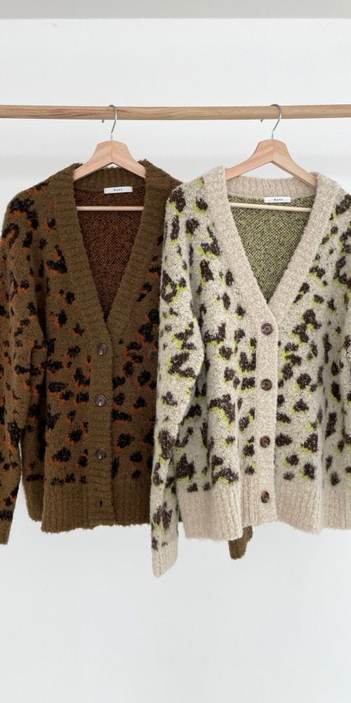 RAVI - Korean Children Fashion - #Kfashion4kids - Leopard Cardigan - 4