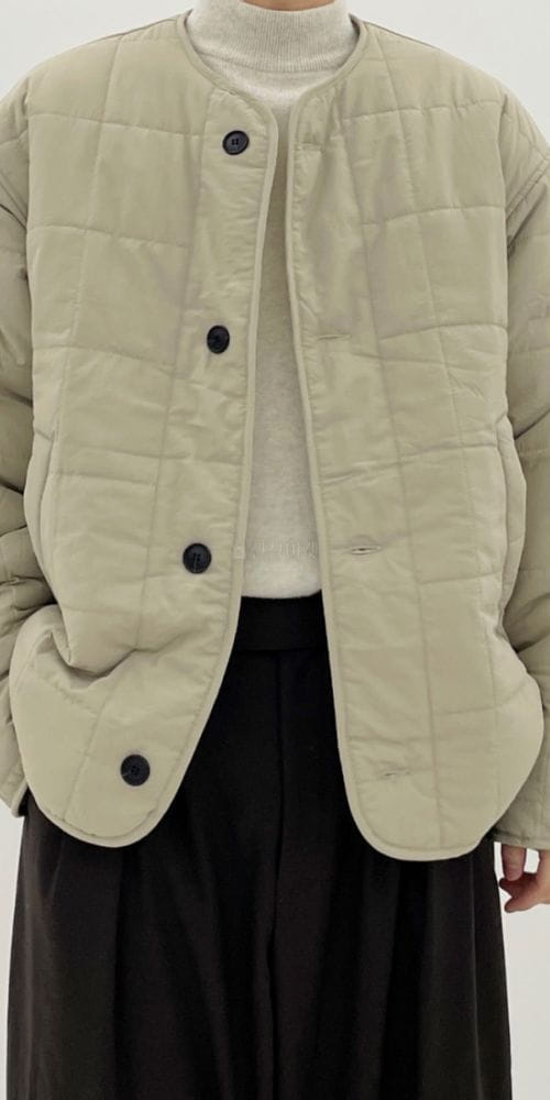 RECOVER - Korean Children Fashion - #Kfashion4kids - Maran Square Quilting Jacket