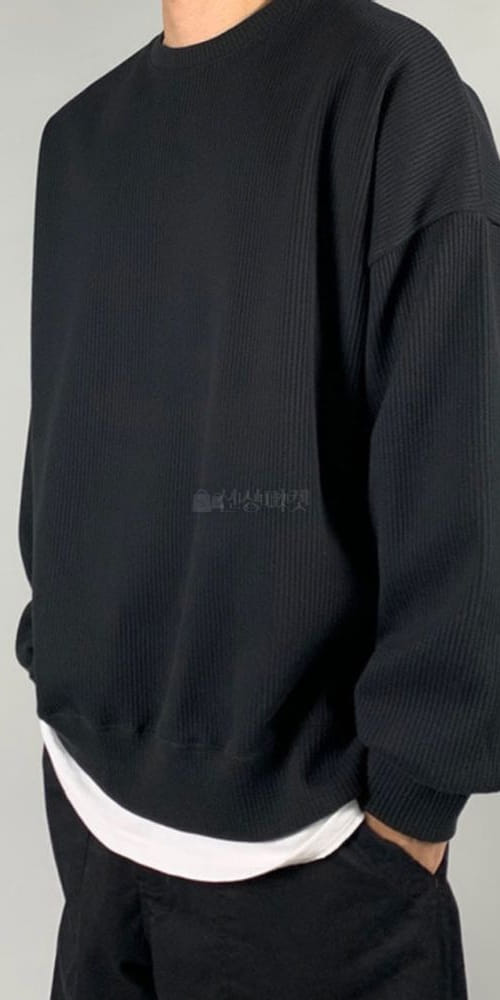 RECOVER - Korean Children Fashion - #Kfashion4kids - Waffle Sweatshirt - 4