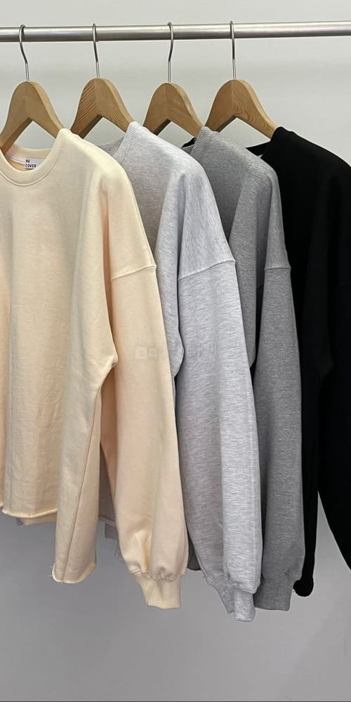 RECOVER - Korean Children Fashion - #Kfashion4kids - Heavy Half Sweatshirt - 2