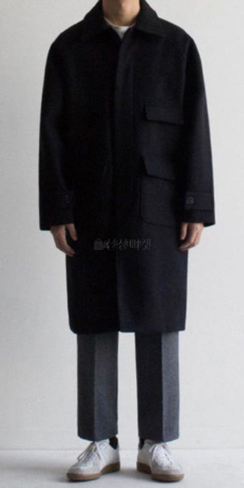 RECOVER - Korean Children Fashion - #Kfashion4kids - Pocket Raglan Coat
