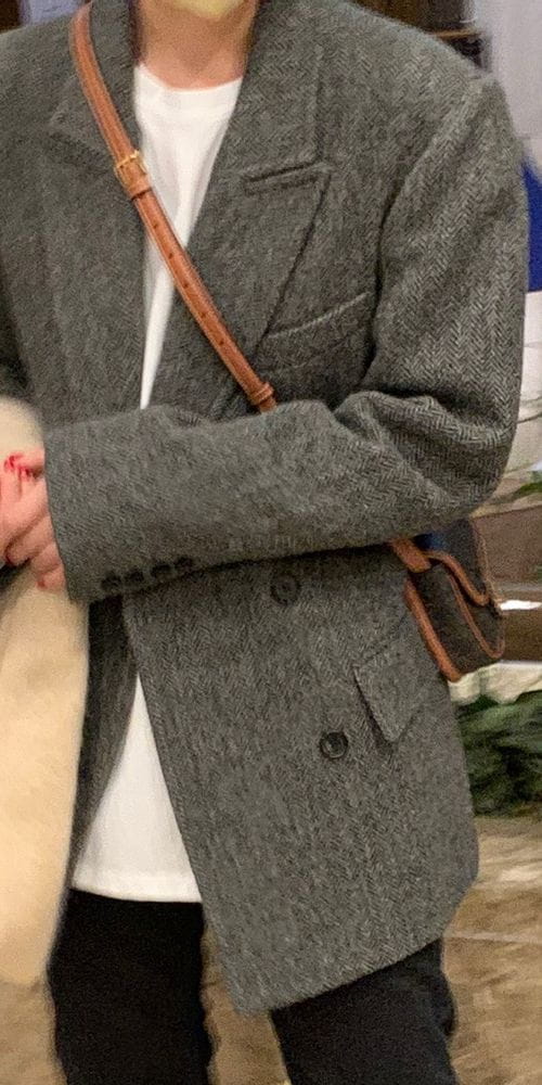 RUMIRU - Korean Children Fashion - #Kfashion4kids - Herringbone Jacket - 2