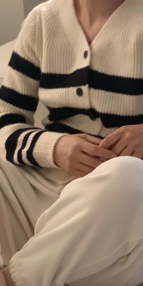 RUMIRU - Korean Children Fashion - #Kfashion4kids - Mini Stripes Knit Tee - 3