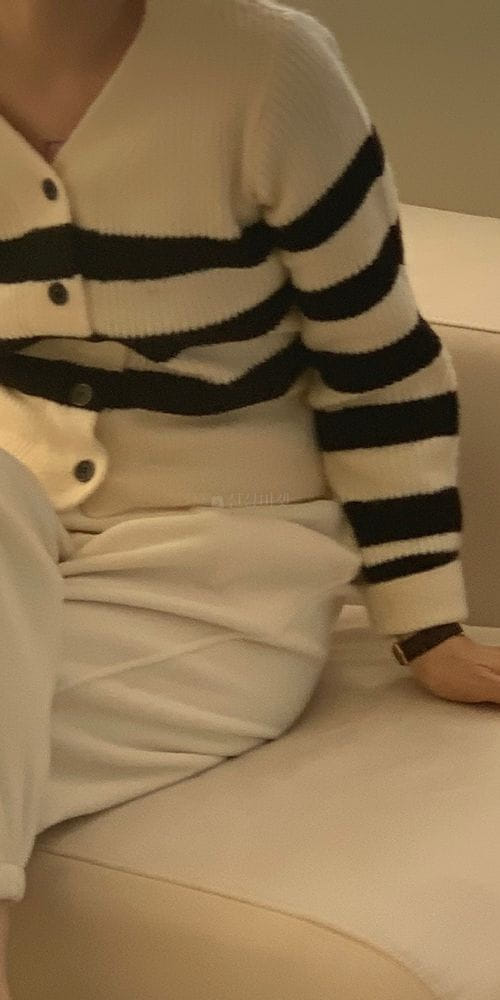 RUMIRU - Korean Children Fashion - #Kfashion4kids - Mini Stripes Knit Tee - 4