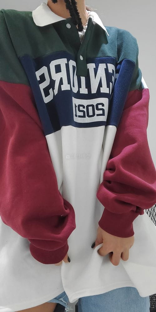 SCAWAII - Korean Children Fashion - #Kfashion4kids - Fleece Piket Color Sweatshirt - 3