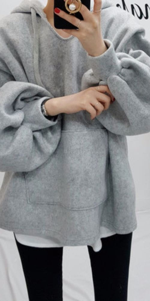 SCAWAII - Korean Children Fashion - #Kfashion4kids - Bbosong Pocket Hoody