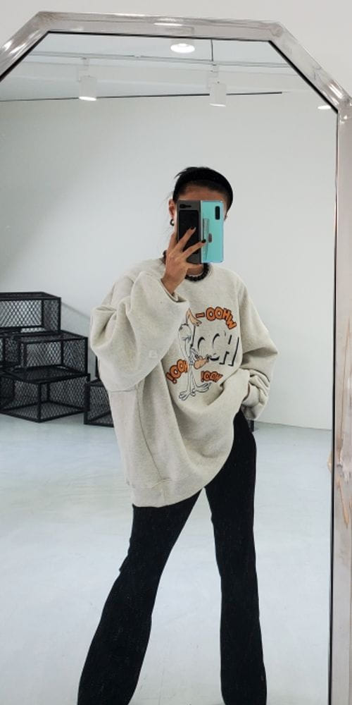 SCAWAII - Korean Children Fashion - #Kfashion4kids - Fleece Huhu Sweatshirt