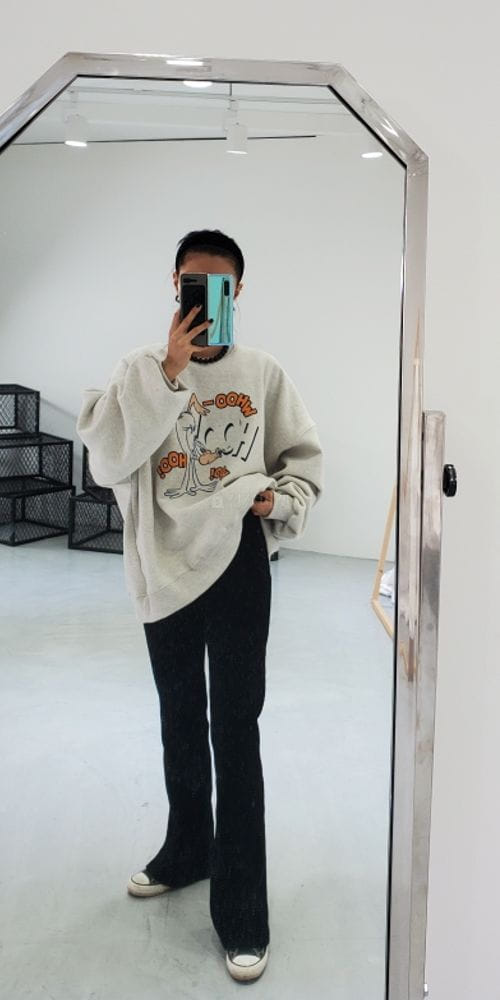 SCAWAII - Korean Children Fashion - #Kfashion4kids - Fleece Huhu Sweatshirt - 7