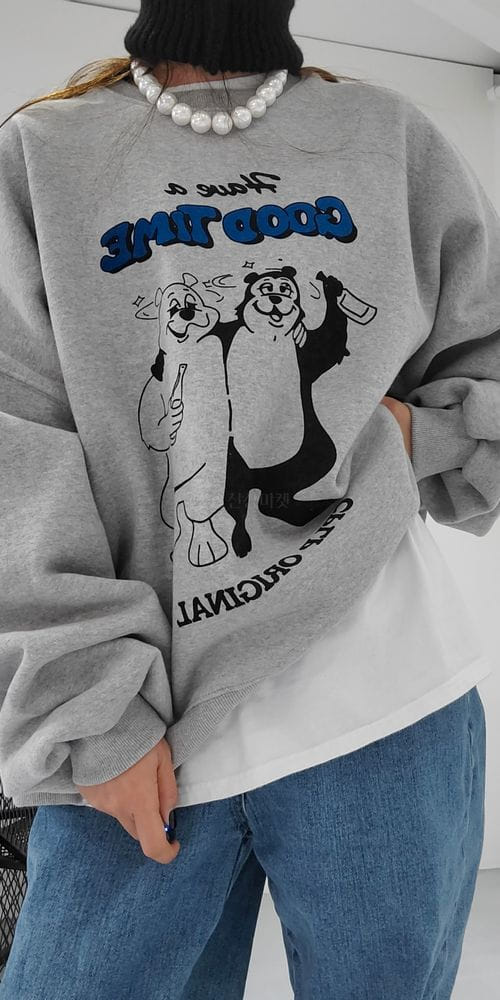 SCAWAII - Korean Children Fashion - #Kfashion4kids - Fleece Good Sweatshirt - 5