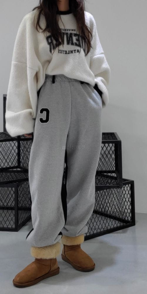 SCAWAII - Korean Children Fashion - #Kfashion4kids - Fleece Belt Color Pants - 3