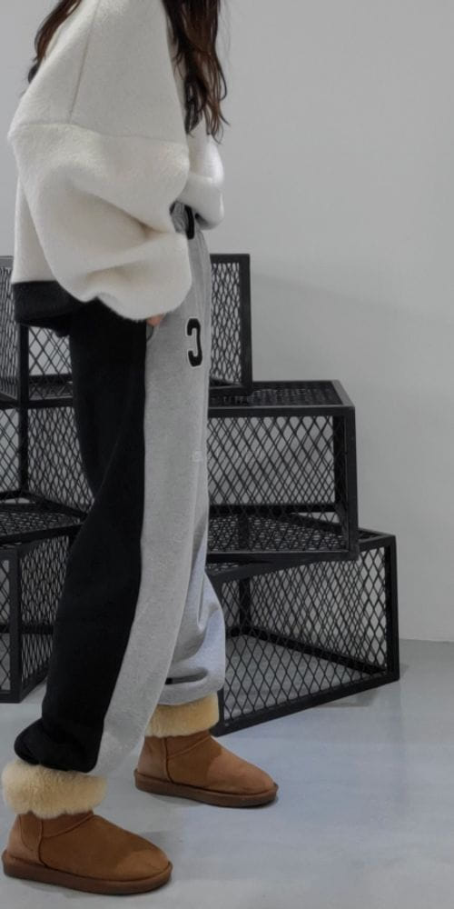 SCAWAII - Korean Children Fashion - #Kfashion4kids - Fleece Belt Color Pants - 4