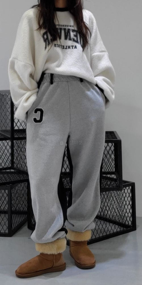 SCAWAII - Korean Children Fashion - #Kfashion4kids - Fleece Belt Color Pants - 8