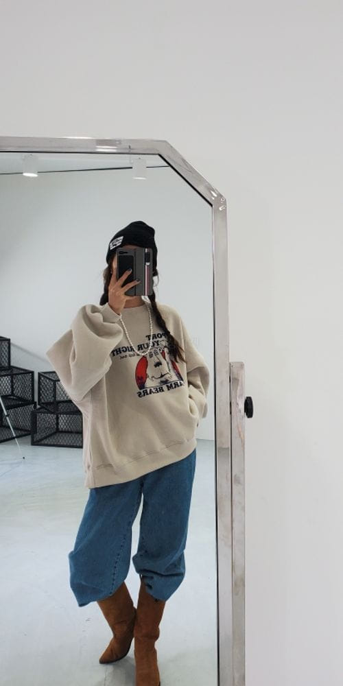 SCAWAII - Korean Children Fashion - #Kfashion4kids - Fleece High Bear Sweatshirt - 3