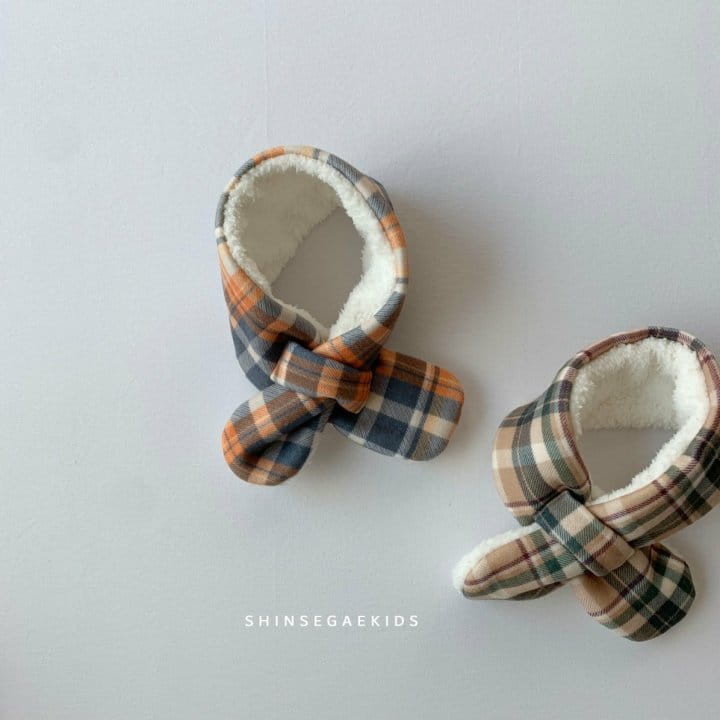 SHINSEAGE KIDS - Korean Children Fashion - #Kfashion4kids - Check Neck Warmer - 5