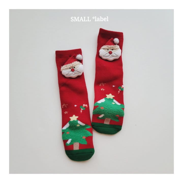 SMALL LABEL - Korean Children Fashion - #Kfashion4kids - Christmas Socks [set of 3] - 4