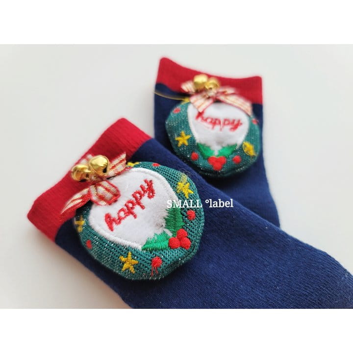 SMALL LABEL - Korean Children Fashion - #Kfashion4kids - Christmas Socks [set of 3] - 7