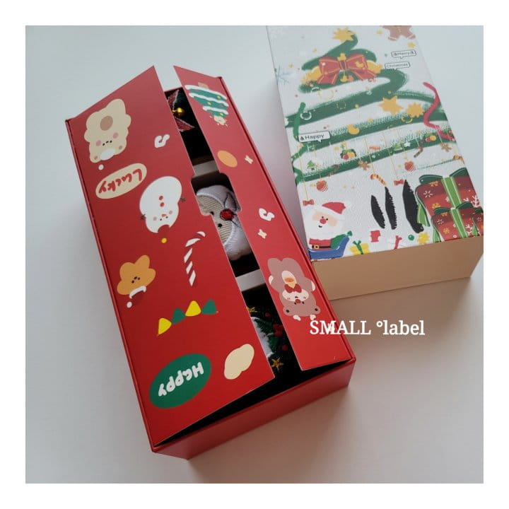 SMALL LABEL - Korean Children Fashion - #Kfashion4kids - Christmas Socks [set of 3] - 8