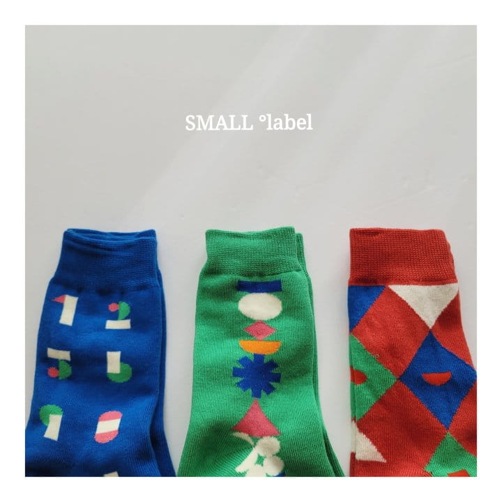 SMALL LABEL - Korean Children Fashion - #Kfashion4kids - Color Socks [set of 3] - 7