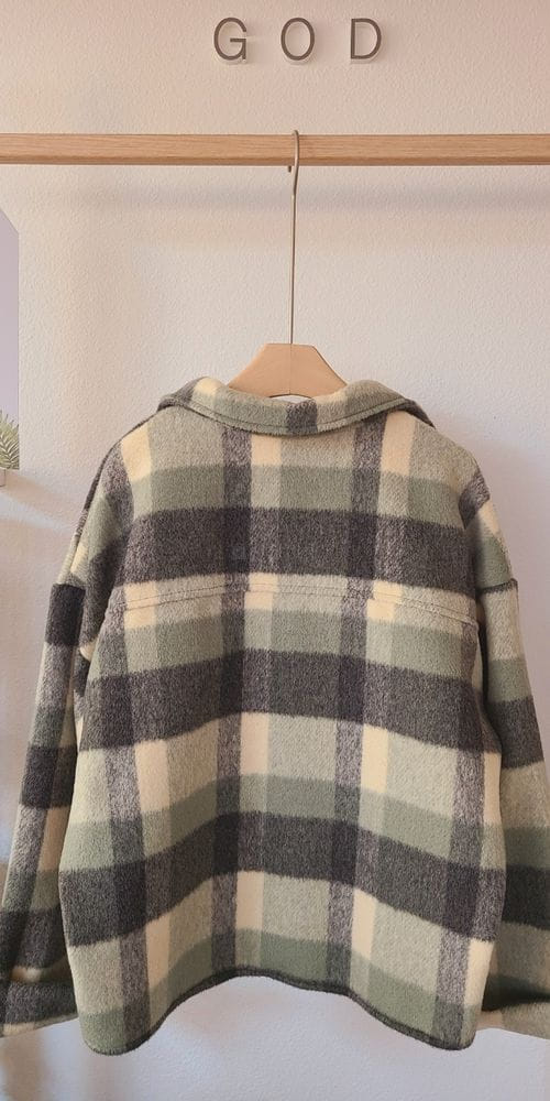 SOL - Korean Children Fashion - #Kfashion4kids - Roy Check Jacket - 4