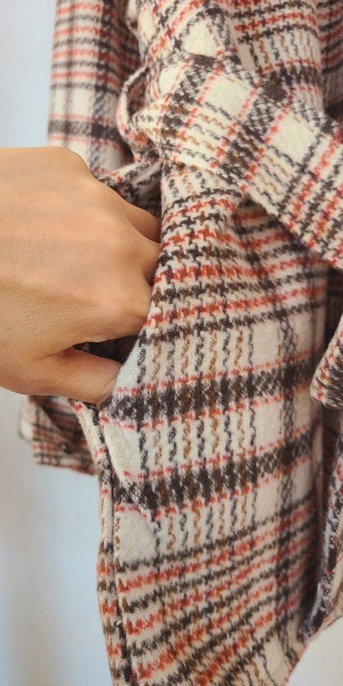 SOL - Korean Children Fashion - #Kfashion4kids - Belt Check Jacket - 3