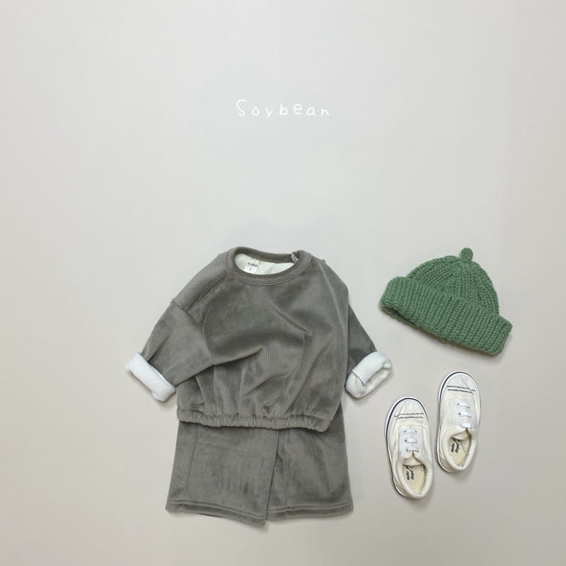 SOYBEAN - Korean Children Fashion - #Kfashion4kids - Mochi Wide Top Bottom Set - 11