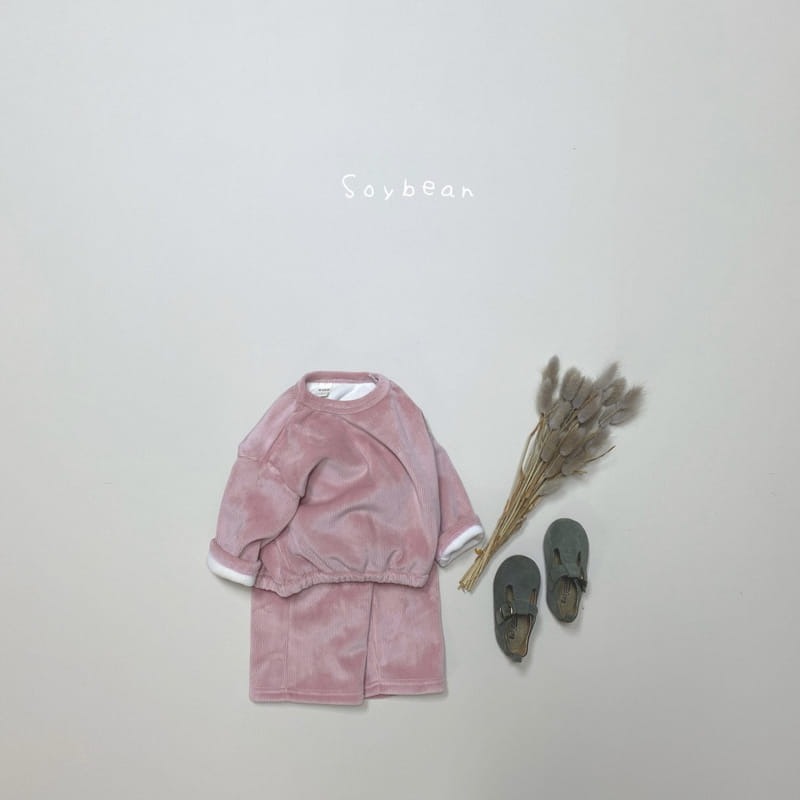 SOYBEAN - Korean Children Fashion - #Kfashion4kids - Mochi Wide Top Bottom Set - 7
