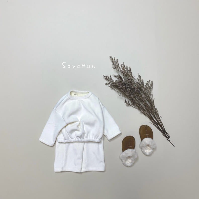 SOYBEAN - Korean Children Fashion - #Kfashion4kids - Mochi Wide Top Bottom Set - 9