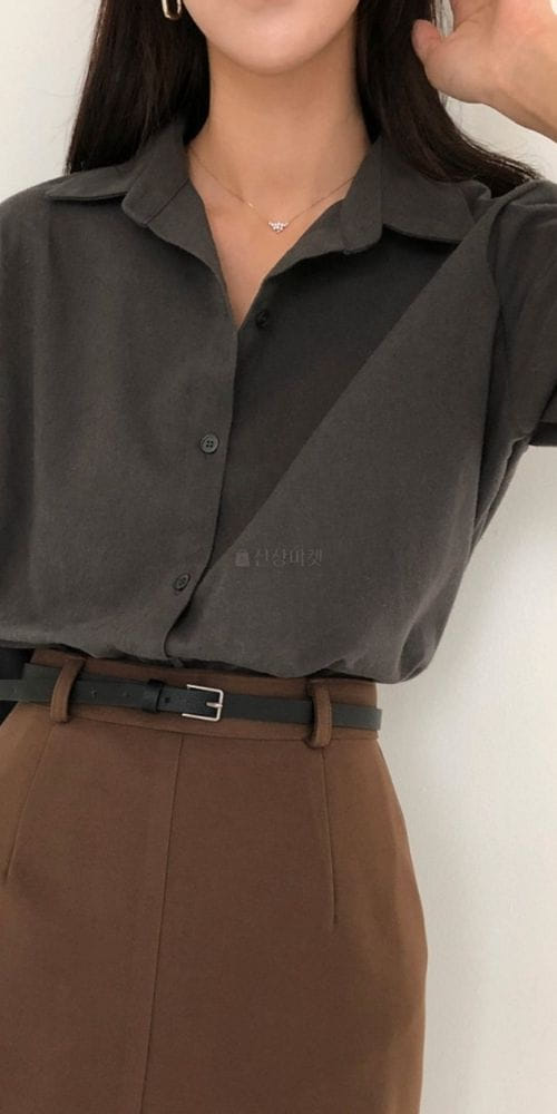 STYLEBOOM - Korean Children Fashion - #Kfashion4kids - Mocha Peach Shirt - 3