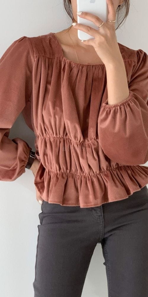 STYLEBOOM - Korean Children Fashion - #Kfashion4kids - Lisa Velvet Blouse - 2