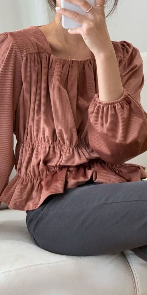 STYLEBOOM - Korean Children Fashion - #Kfashion4kids - Lisa Velvet Blouse - 4