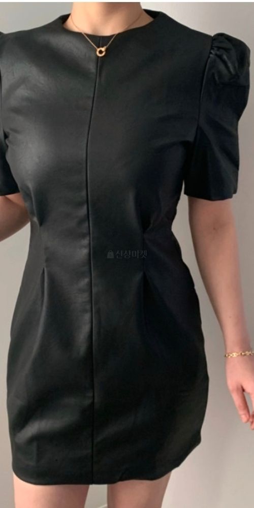 STYLEBOOM - Korean Children Fashion - #Kfashion4kids - Leather Mini One-piece - 3