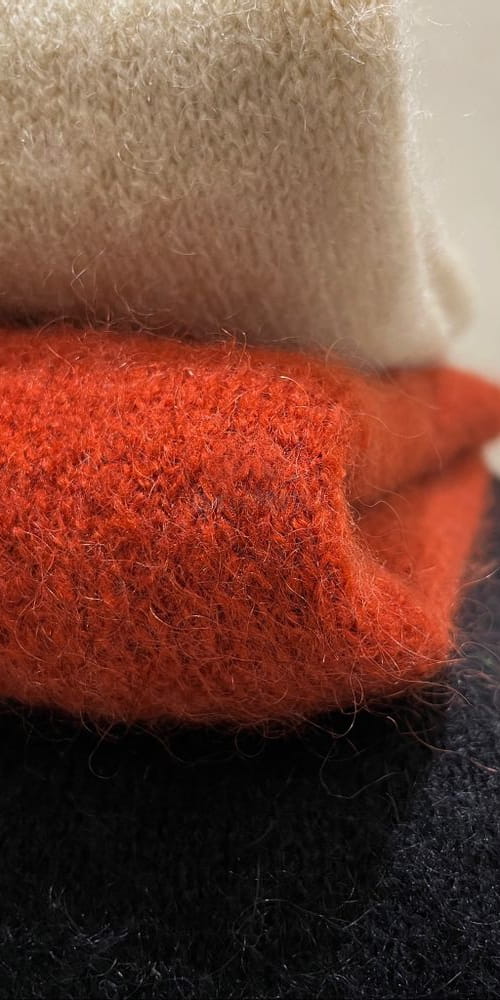 TASTE - Korean Children Fashion - #Kfashion4kids - Mo Hair Half Neck Knit - 2