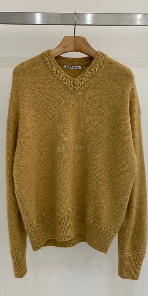 TASTE - Korean Children Fashion - #Kfashion4kids - Herringbone Racoon Knit Tee - 3