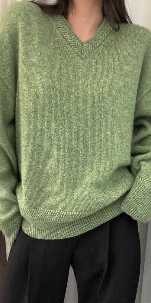 TASTE - Korean Children Fashion - #Kfashion4kids - Herringbone Racoon Knit Tee - 4
