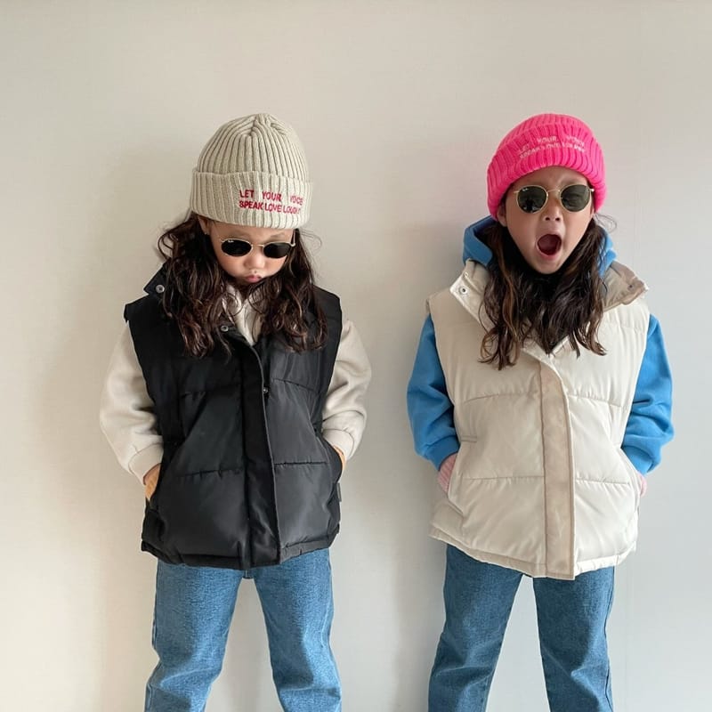 THE GREY - Korean Children Fashion - #Kfashion4kids - Winter Embroidery Beanie - 11