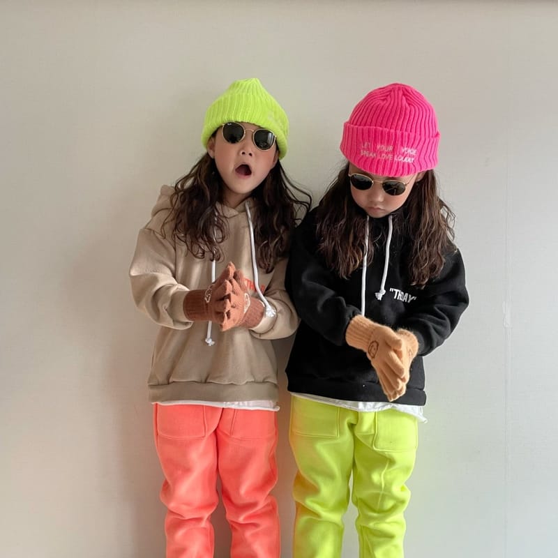 THE GREY - Korean Children Fashion - #Kfashion4kids - Winter Embroidery Beanie - 9