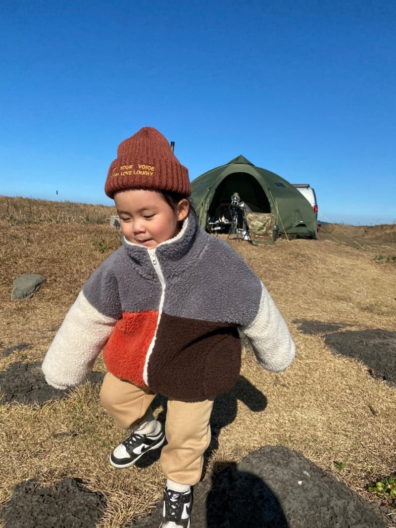 THE GREY - Korean Children Fashion - #Kfashion4kids - Fleece Color Jacket - 11