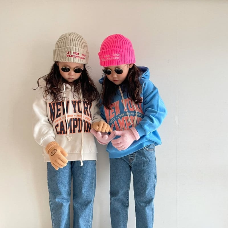 THE GREY - Korean Children Fashion - #Kfashion4kids - New York Hoody - 2