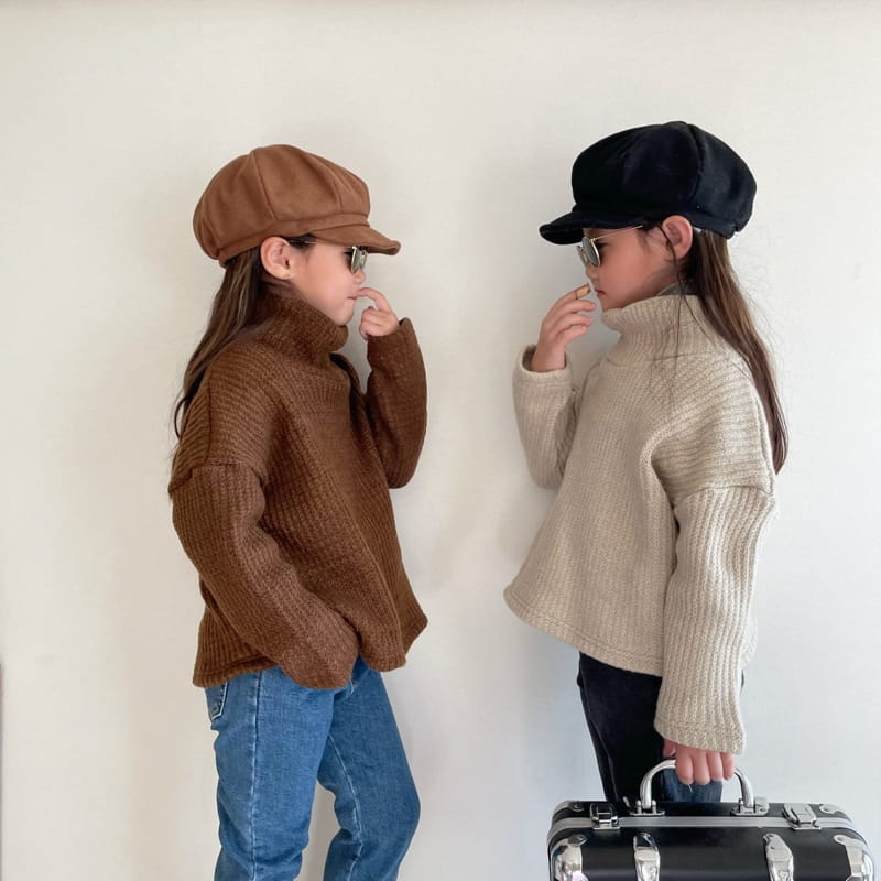 THE GREY - Korean Children Fashion - #Kfashion4kids - Hazzi Turtleneck  - 6