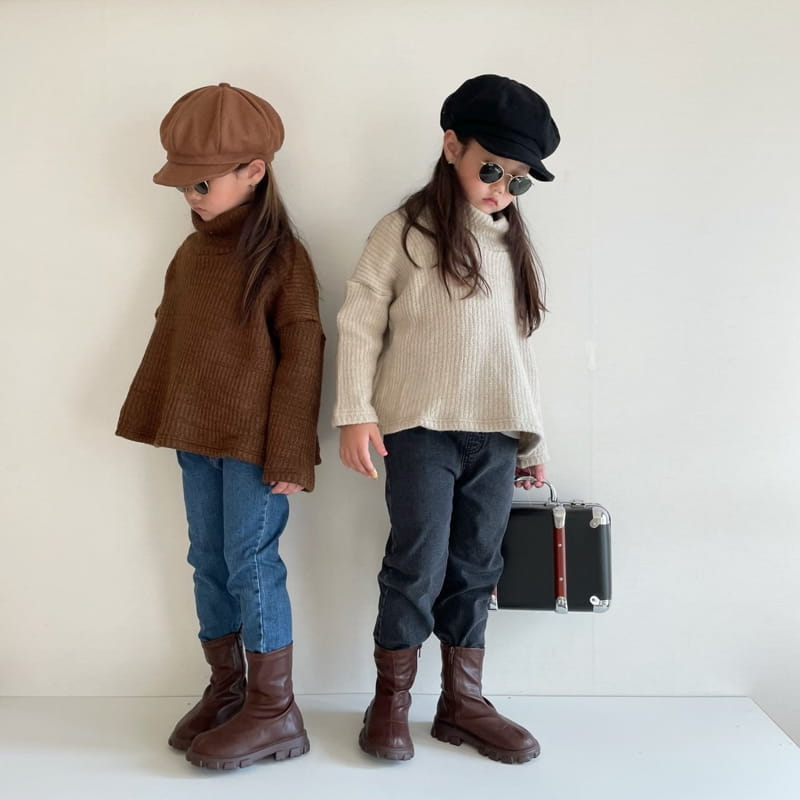 THE GREY - Korean Children Fashion - #Kfashion4kids - Hazzi Turtleneck  - 7