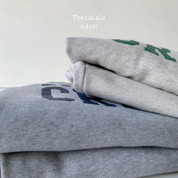 THE LALALA - Korean Children Fashion - #Kfashion4kids - Mom NAVY CREW Sweatshirt - 3